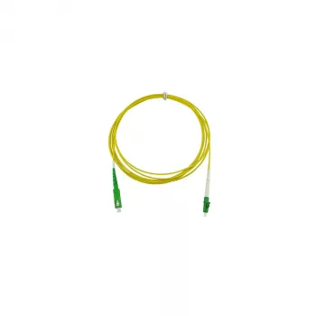 BlueOptics Simplex glasvezel-patchkabel LC/APC naar SC/APC singlemode OS2 30m geel