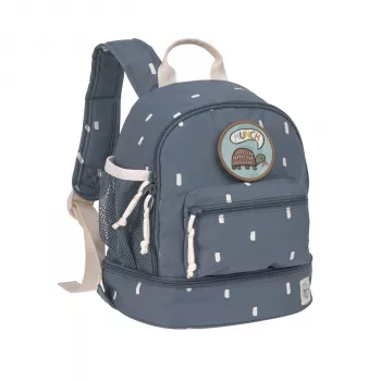 Lassig minirugzak Happy Prints navy