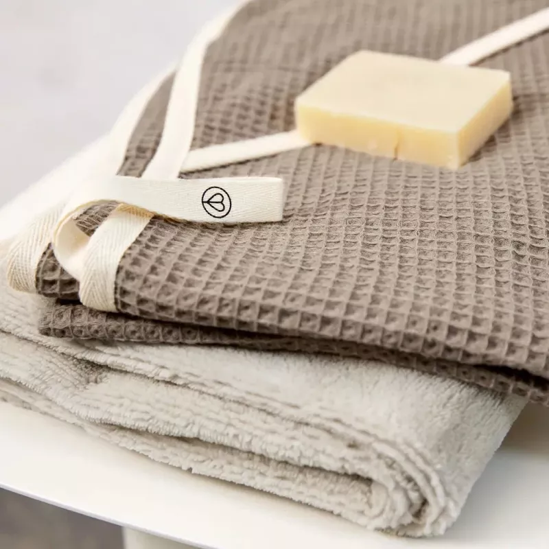 PALOPA Nobs hondenhanddoek taupe M-L