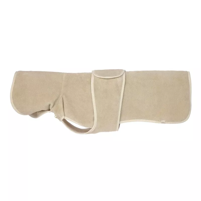 PALOPA hondenbadjas Robi Beige maat L