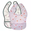 Lassig waterdichte slabben set 6m+ Happy Rascals Heart Lavender
