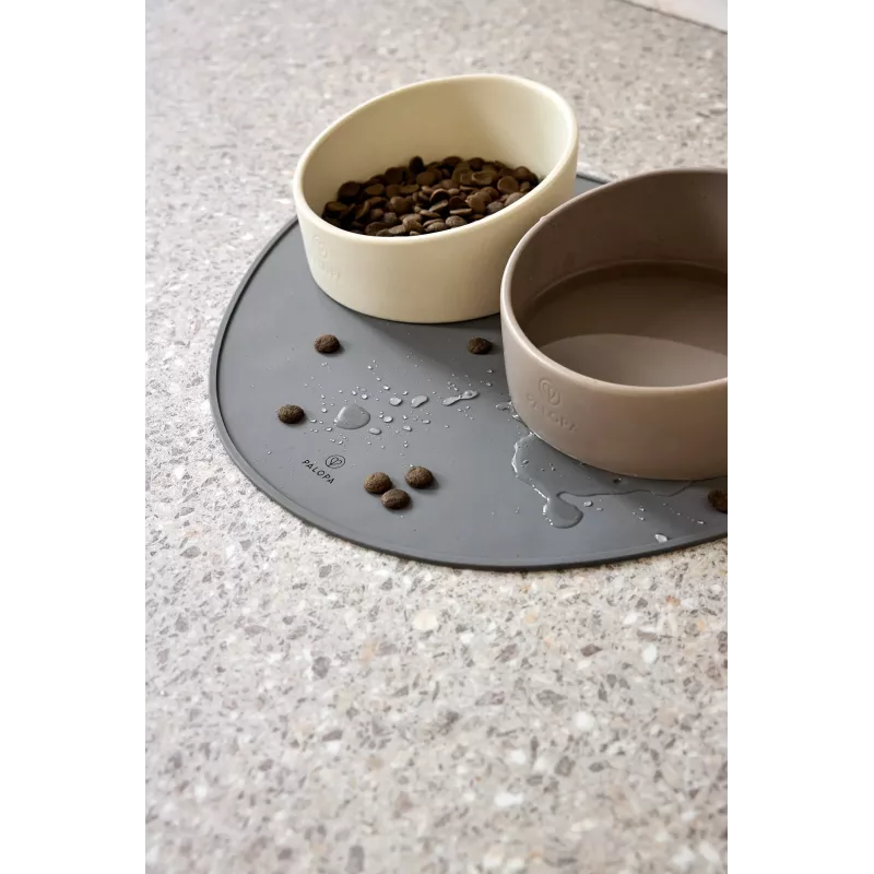 PALOPA porseleinen hondenbak Cali Taupe