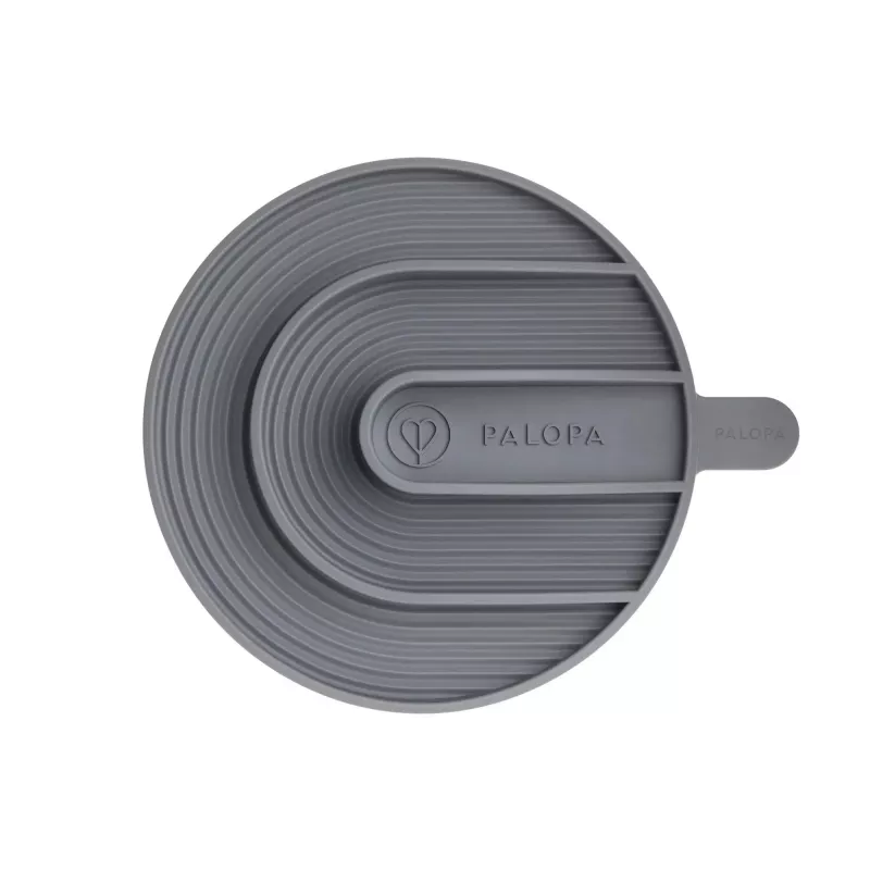 PALOPA Yumo siliconen slow feeder hondenbak inzetstuk antraciet