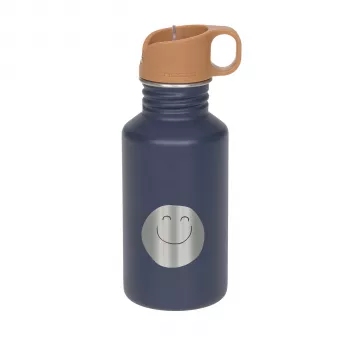 Lassig Little Gang Smile 500 ml drinkfles Navy