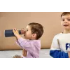 Lassig Little Gang Smile 500 ml drinkfles Navy