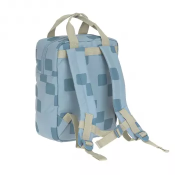 Lassig mini vierkante rugzak Pattern Party Blue