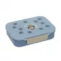 Lassig Lunchbox Bento met Vakken Pattern Party Blue/Green