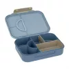 Lassig Lunchbox Bento met Vakken Pattern Party Blue/Green