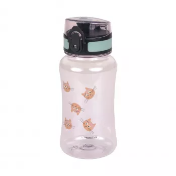 Lassig Tiny Team Tritan drinkfles 420 ml katje