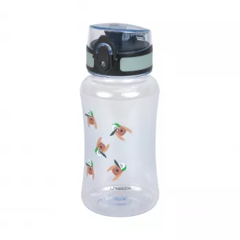 LASSIG Tritan drinkfles 420 ml Tiny Team Dog mint/blauw