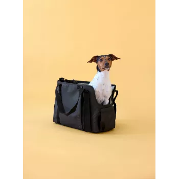PALOPA Weda huisdierentransportbox voor honden tot 10 kg, zwart
