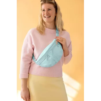 PALOPA Emma hondensnackzakje heuptas blauw Haze