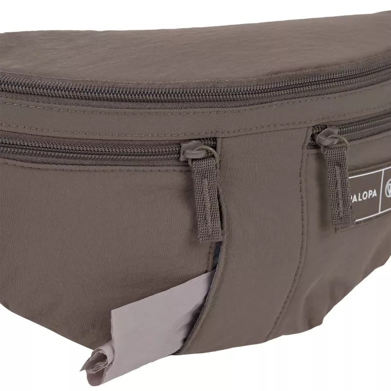 PALOPA Emma hondensnoepjestas heuptas crinkled nylon chocolade