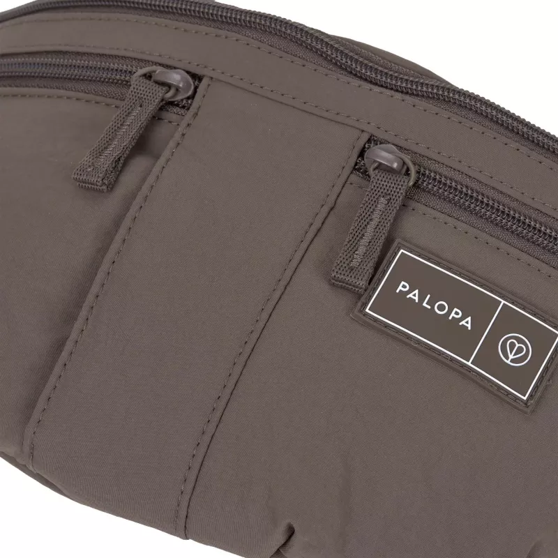 PALOPA Emma hondensnoepjestas heuptas crinkled nylon chocolade