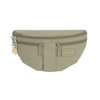 PALOPA Emma hondensnoepjestas heuptas crinkled nylon pale olive