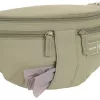 PALOPA Emma hondensnoepjestas heuptas crinkled nylon pale olive