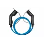 kabelmeister® EV-laadkabel Mode 3, Type 2 stekker naar koppeling, 3-fasig, 16 A, 11 kW, blauw, 5 m