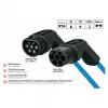 KABELMEISTER Mode 3 Type 2 EV-laadkabel 11 kW 16 A 3-fasen spiraalkabel 5 m zwart