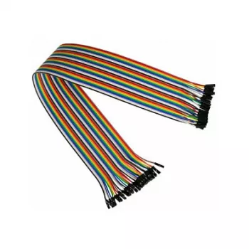 Kabelmeister jumper wire 40-pin, scheidbare draden voor Arduino, Raspberry Pi enz., female naar female, 20 cm