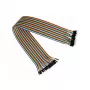 kabelmeister jumper wire 40-pin scheidbare draden voor Arduino, Raspberry Pi enz., male naar female