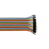 kabelmeister® jumper wire 40-pin scheidbare draden voor Arduino, Raspberry Pi enz., male naar male