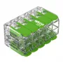 WAGO 221-430 COMPACT 2-aderige verbinder, 0,2-4 mm², 15 stuks, Green Range