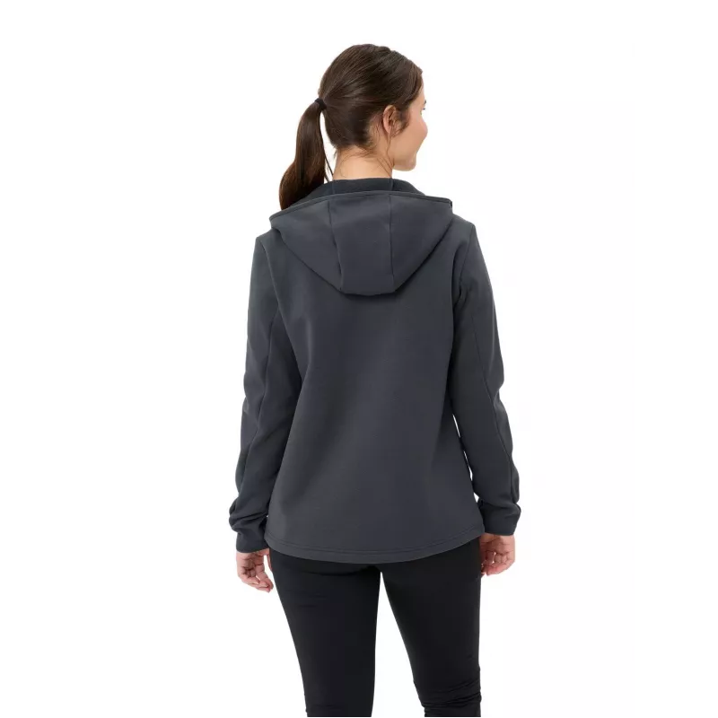 Vaude Idris Fleece Hoody dames - Phantom Black, maat S