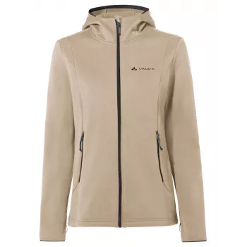 Vaude Idris Fleece Hoody dames Linen maat M