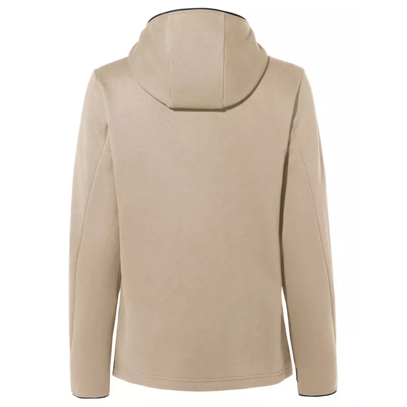 Vaude Idris Fleece Hoody dames Linen maat M