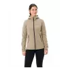 Vaude Idris Fleece Hoody dames Linen maat M