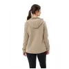 Vaude Idris Fleece Hoody dames Linen maat M