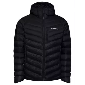 Vaude Monviso donsjas met capuchon - zwart, maat M