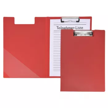 FolderSys klembordmap A4 rood