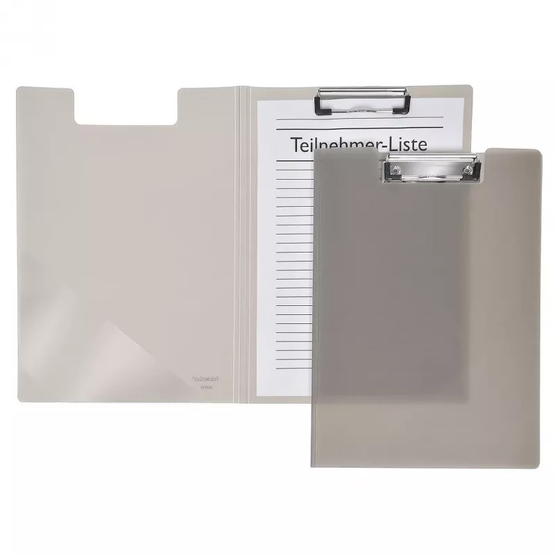 Foldersys transparante klembordmap A4 PVC