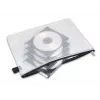 Foldersys B5 ritssluitingstas transparant