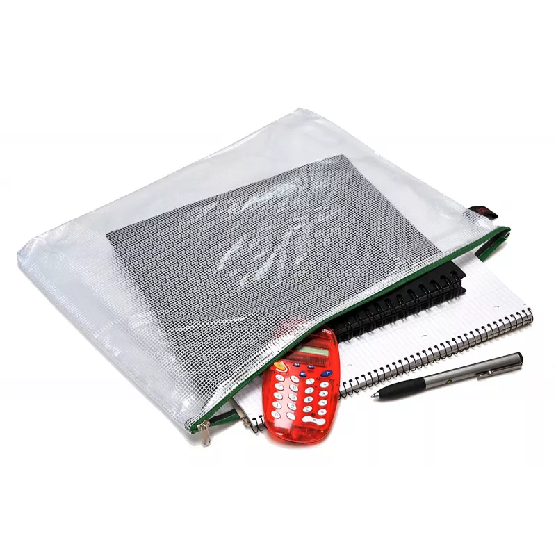 FolderSys zipper pouch B4 transparant PVC 0,2 mm