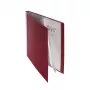 FolderSys display book bordeaux met 10 hoezen A4