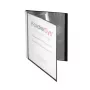 FolderSys display book A4 zwart 20 vakken