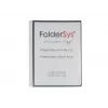 FolderSys display book A4 zwart met 30 vakken