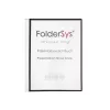 Foldersys display book A4 zwart 40 hoezen
