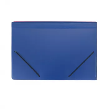 FolderSys uitbreidingsmap 5 vakken blauw