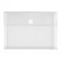 FolderSys insteekmap 40114-04 DIN A5 liggend met uitvouwbare rug transparant
