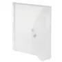 FolderSys uitbreidbare insteekmappen A4 transparant met hefboommechanisme 20 mm, 10 stuks
