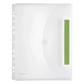 FolderSys 10 documenthoezen index transparant mat