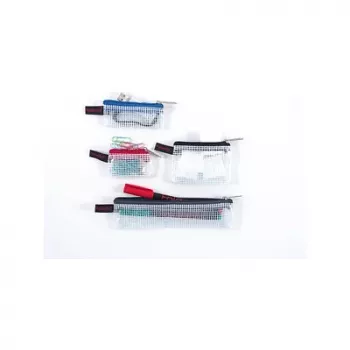 FolderSys 4 ritszakjes set 1x 170x40 mm grijs 3x 80x55 mm zwart/grijs