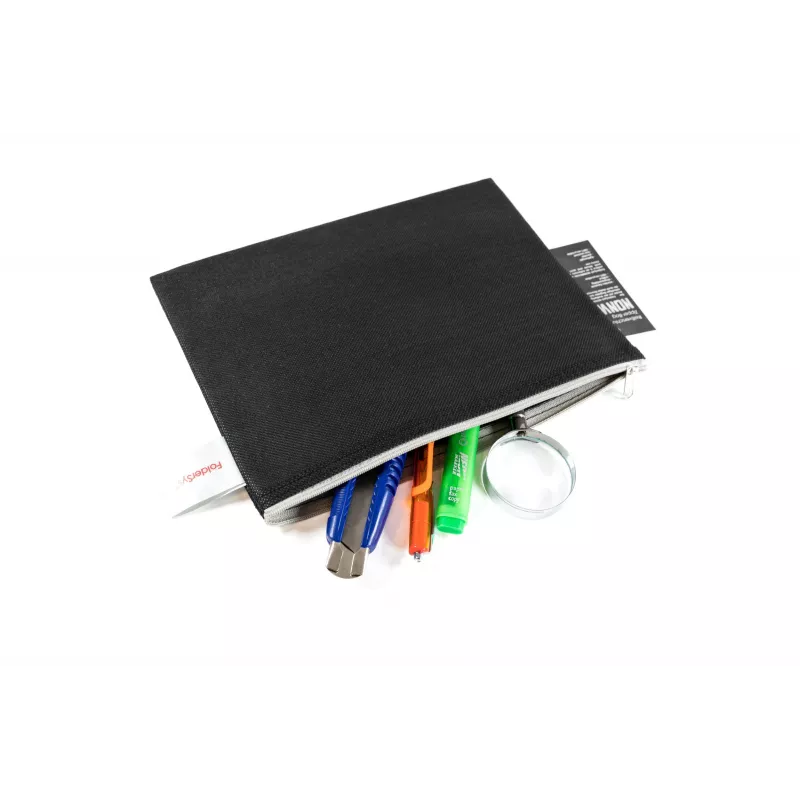 FolderSys A5 ritszak zwart ondoorzichtig non-woven PP 190 x 255 mm