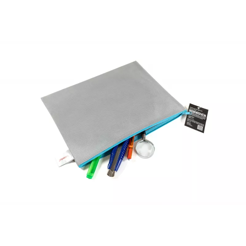 FolderSys A4 ritszak grijs ondoorzichtig non-woven PP 270 x 350 mm