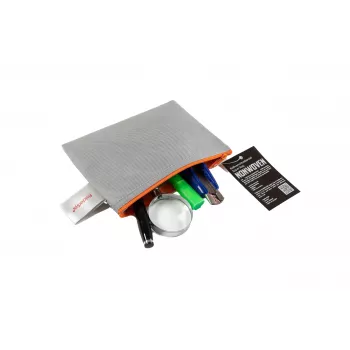 FolderSys ritszak A6 grijs ondoorzichtig non-woven PP 125 x 180 mm