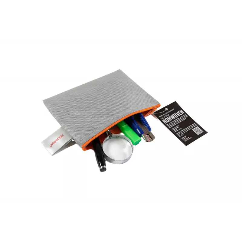 FolderSys ritszakje A6 grijs ondoorzichtig PP-vlies 125 x 180 mm
