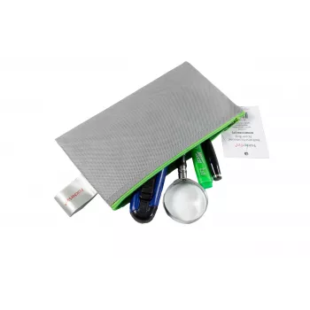 FolderSys ritszak DL grijs ondoorzichtig non-woven PP 120 x 220 mm